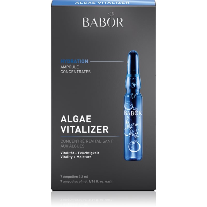 BABOR Ampoule Concentrates Algae Vitalizer ревитализиращ серум за лице с хидратиращ ефект 7x - Грижа за лице - Сравни цени от 1 магазин с безплатна доставка