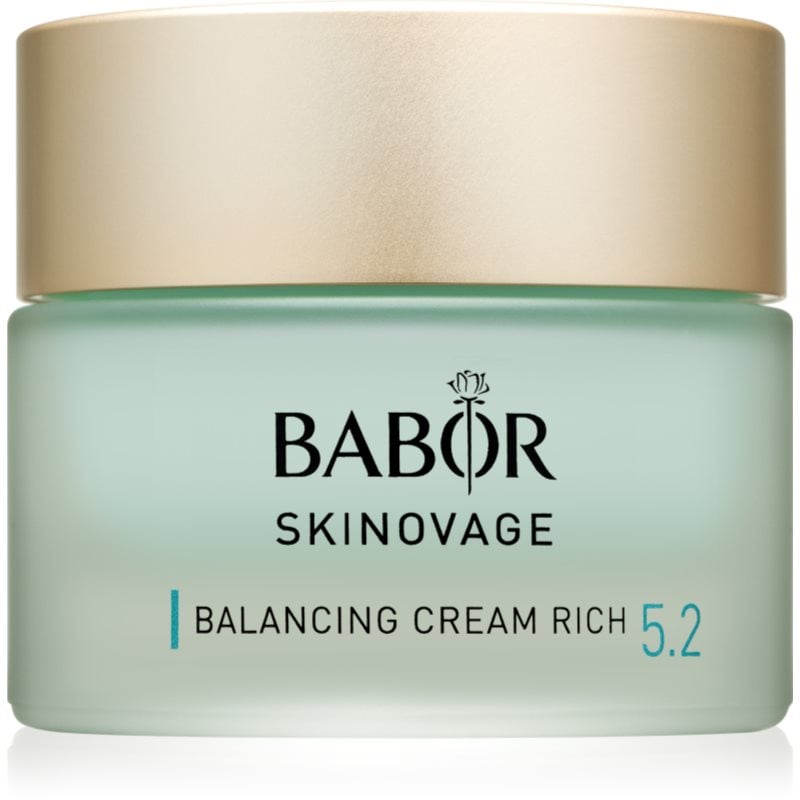 BABOR Skinovage Balancing Cream Rich подхранващ и хидратиращ крем за смесена и мазна кожа
