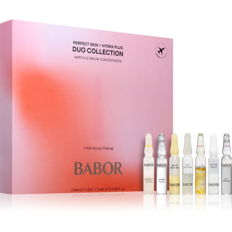 BABOR Ampoule Concentrates Duo Collection комплект за интензивна грижа за кожата на лицето - Комплект - Сравни цени от 1 магазин с безплатна доставка