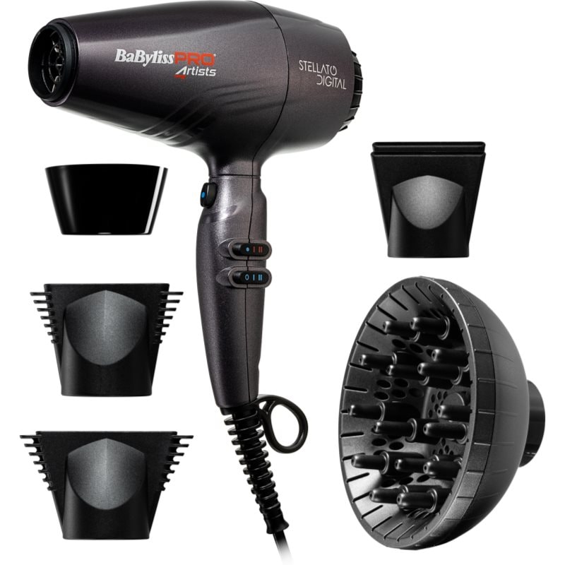 BaByliss PRO Stellato Digital BAB7500IE сешоар - Електроуред - Сравни цени от 1 магазин с безплатна доставка