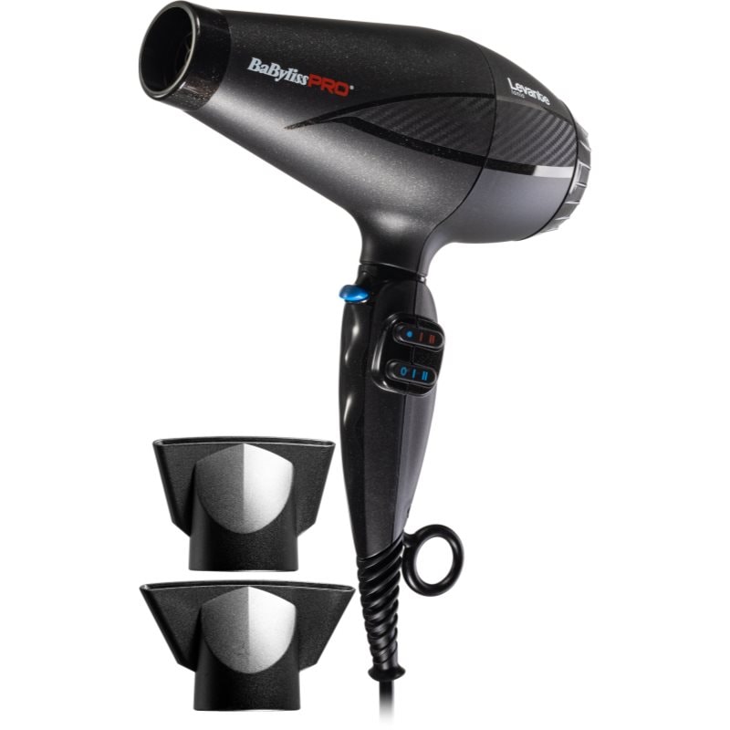 BaByliss PRO Dryers Levante 2100W Ionic сешоар Black - Електроуред - Сравни цени от 1 магазин с безплатна доставка