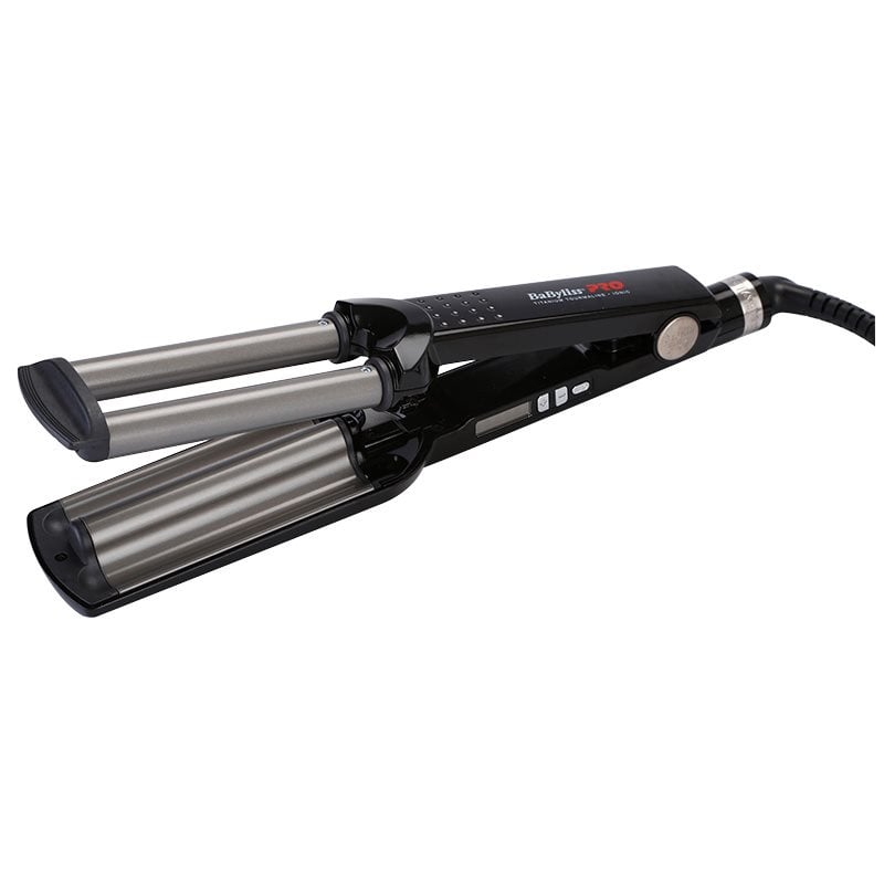 BaByliss PRO Curling Iron Ionic 3D Waver 2369TTE тройна маша За коса BAB2369TTE