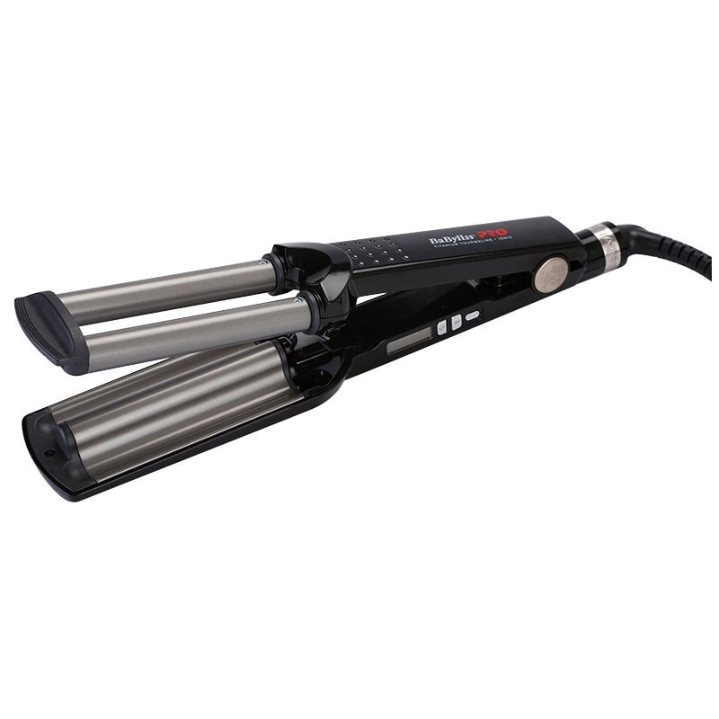 BaByliss PRO Curling Iron Ionic 3D Waver 2369TTE тройна маша За коса BAB2369TTE - Електроуред - Сравни цени от 1 магазин с безплатна доставка