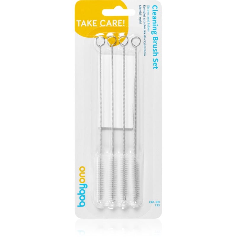 BabyOno Take Care Straws and Tubes Cleaning Brushes четка за почистване