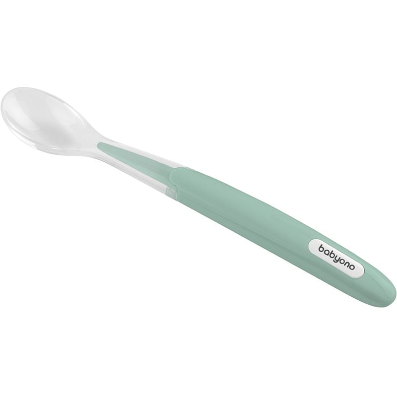 BabyOno Be Active Soft Spoon лъжичка Mint 6 m+ - За деца - Сравни цени от 1 магазин с безплатна доставка