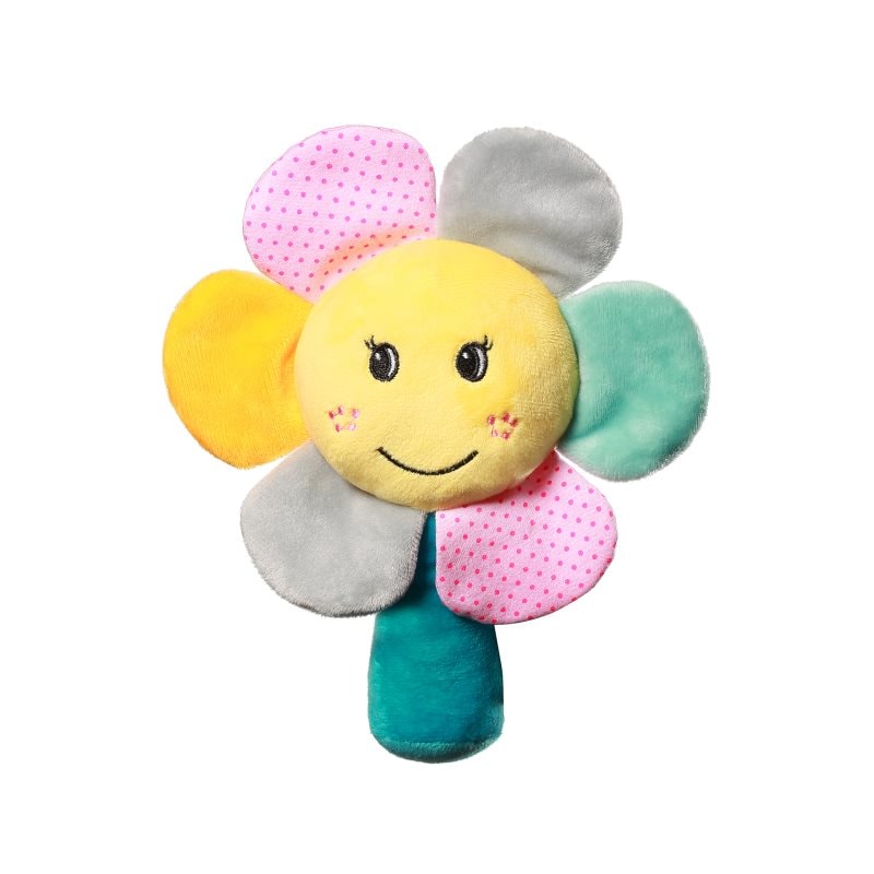 BabyOno Have Fun Velour Rattle дрънкалка Rainbow Flower - За деца - Сравни цени от 1 магазин с безплатна доставка