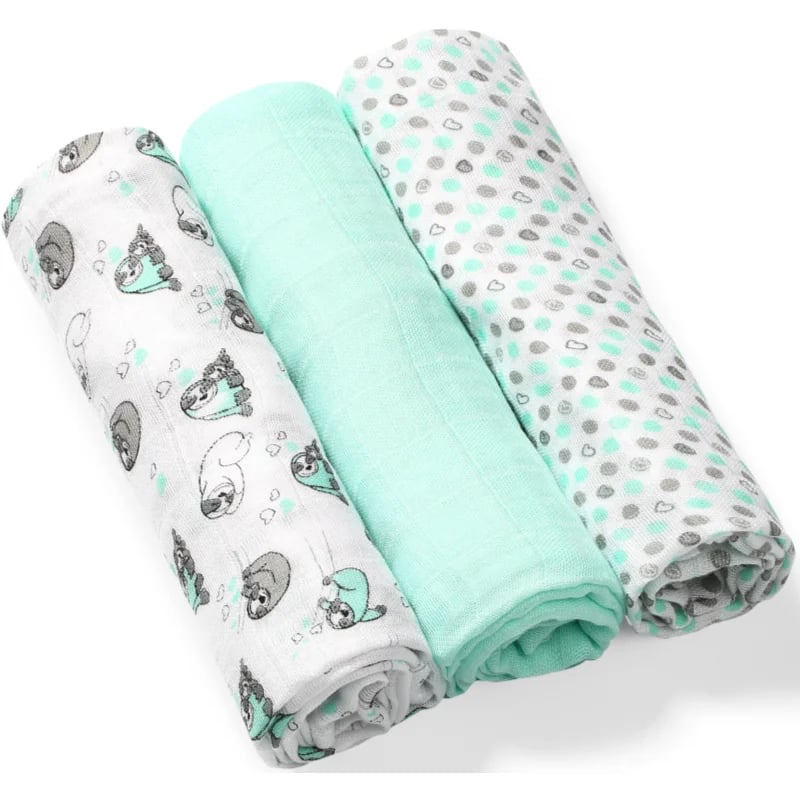 BabyOno Take Care Natural Diapers пелени от плат Mint