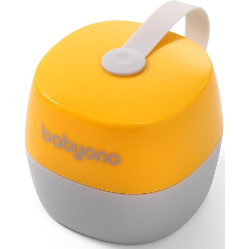 BabyOno Dummy Case кутийка за биберон 0m+ Yellow - За деца - Сравни цени от 1 магазин с безплатна доставка