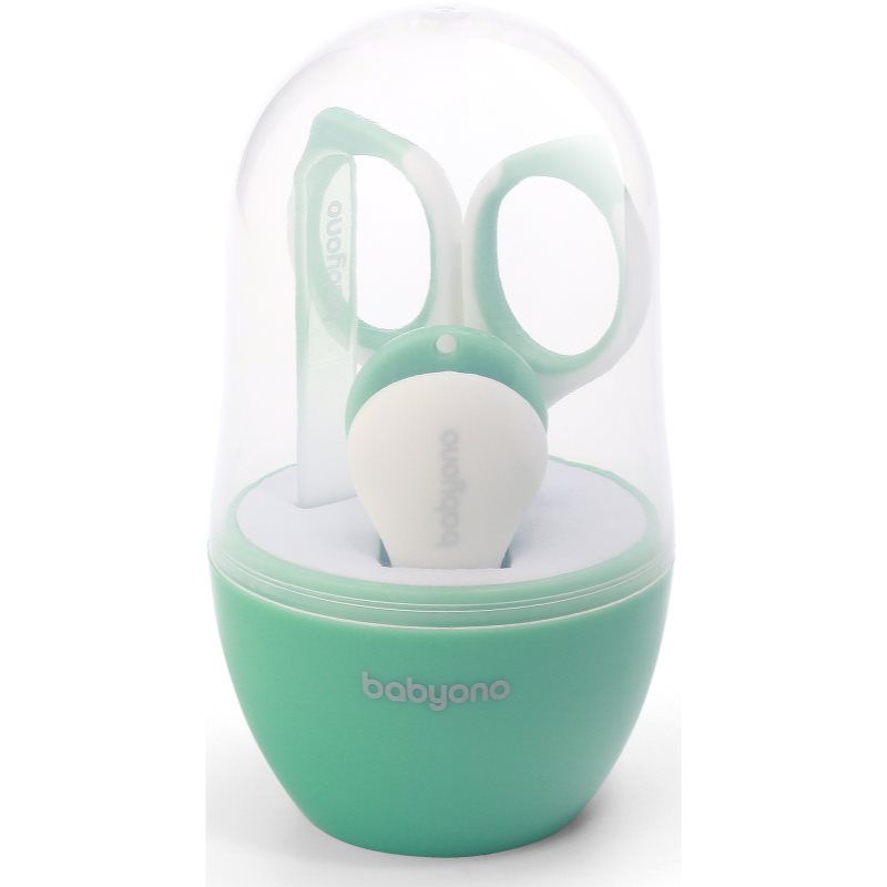 BabyOno Take Care комплект за маникюр за деца Mint - Комплект - Сравни цени от 1 магазин с безплатна доставка