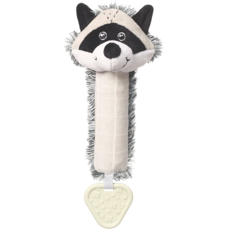 BabyOno Squeaky Toy with Teether писукаща играчка с гризалка Racoon Rocky - За деца - Сравни цени от 1 магазин с безплатна доставка