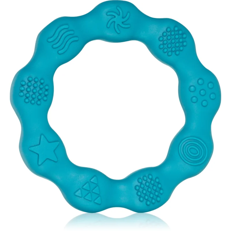 BabyOno Be Active Silicone Teether Ring гризалка Blue - За деца - Сравни цени от 1 магазин с безплатна доставка