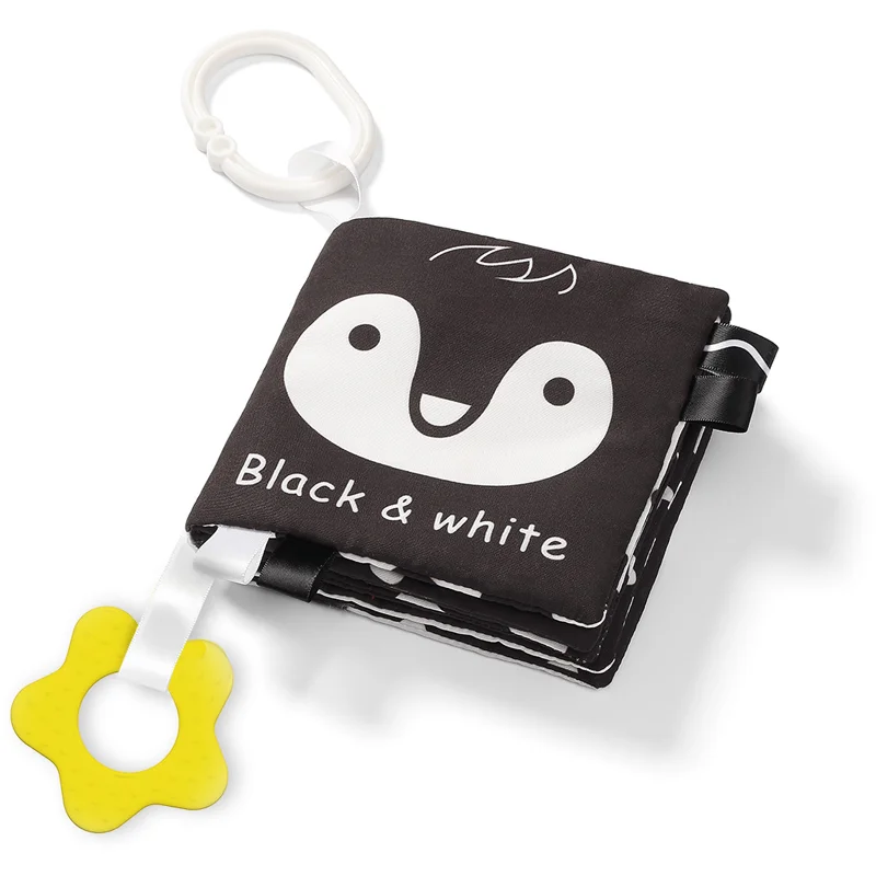 BabyOno Have Fun Black & White контрастна образователна книжка - За деца - Сравни цени от 1 магазин с безплатна доставка