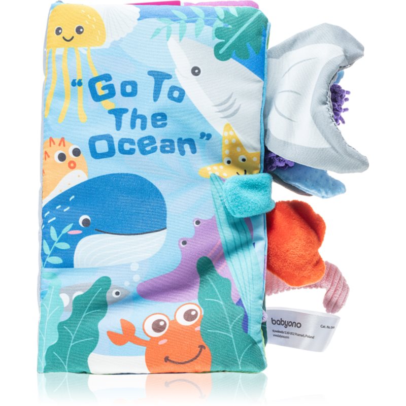 BabyOno Have Fun Go to the ocean контрастна образователна книжка - За деца - Сравни цени от 1 магазин с безплатна доставка