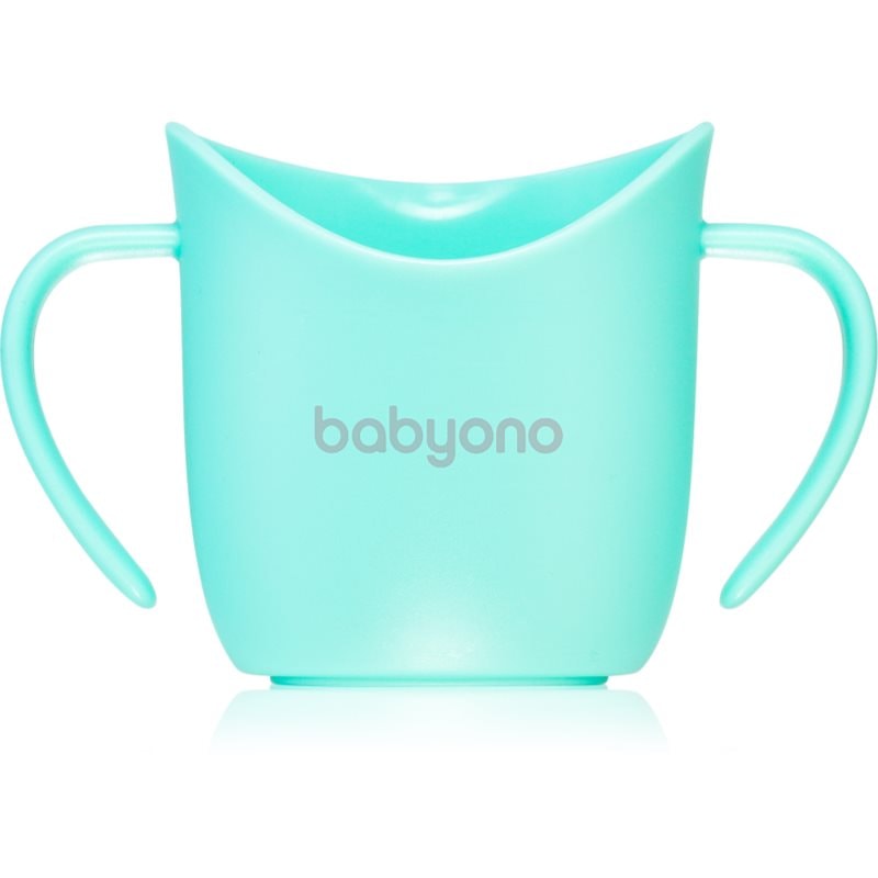 BabyOno Be Active Ergonomic Training Cup преходна чаша с дръжки Mint 6 m+ - За деца - Сравни цени от 1 магазин с безплатна доставка