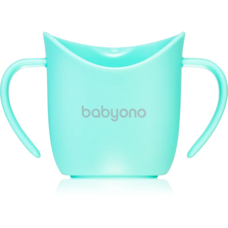 BabyOno Be Active Ergonomic Training Cup преходна чаша с дръжки Mint 6 m+ - За деца - Сравни цени от 1 магазин с безплатна доставка