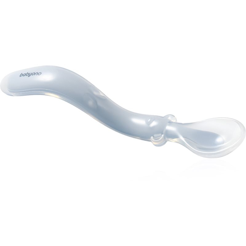 BabyOno Silicone Spoon 6m+ лъжичка за деца Blue - За деца - Сравни цени от 1 магазин с безплатна доставка