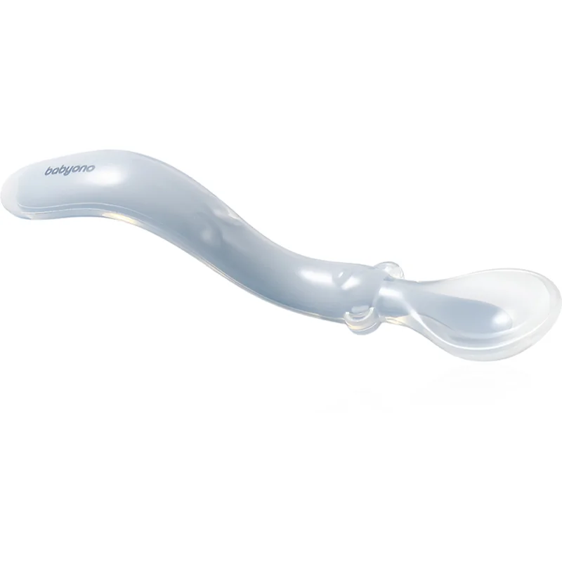BabyOno Silicone Spoon 6m+ лъжичка за деца Blue - За деца - Сравни цени от 1 магазин с безплатна доставка