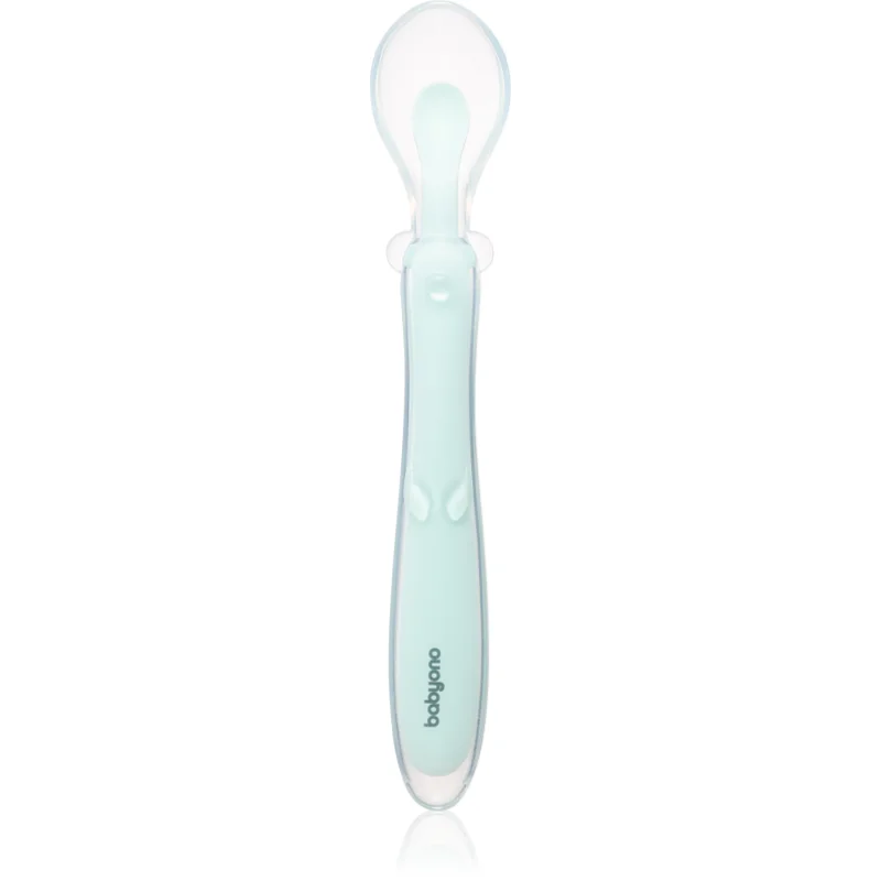 BabyOno Silicone Spoon 6m+ лъжичка за деца Mint - За деца - Сравни цени от 1 магазин с безплатна доставка