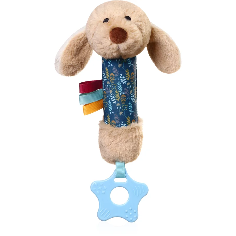 BabyOno Squeaky Toy 0m+ мека писукаща играчка Willy the Dog - За деца - Сравни цени от 1 магазин с безплатна доставка