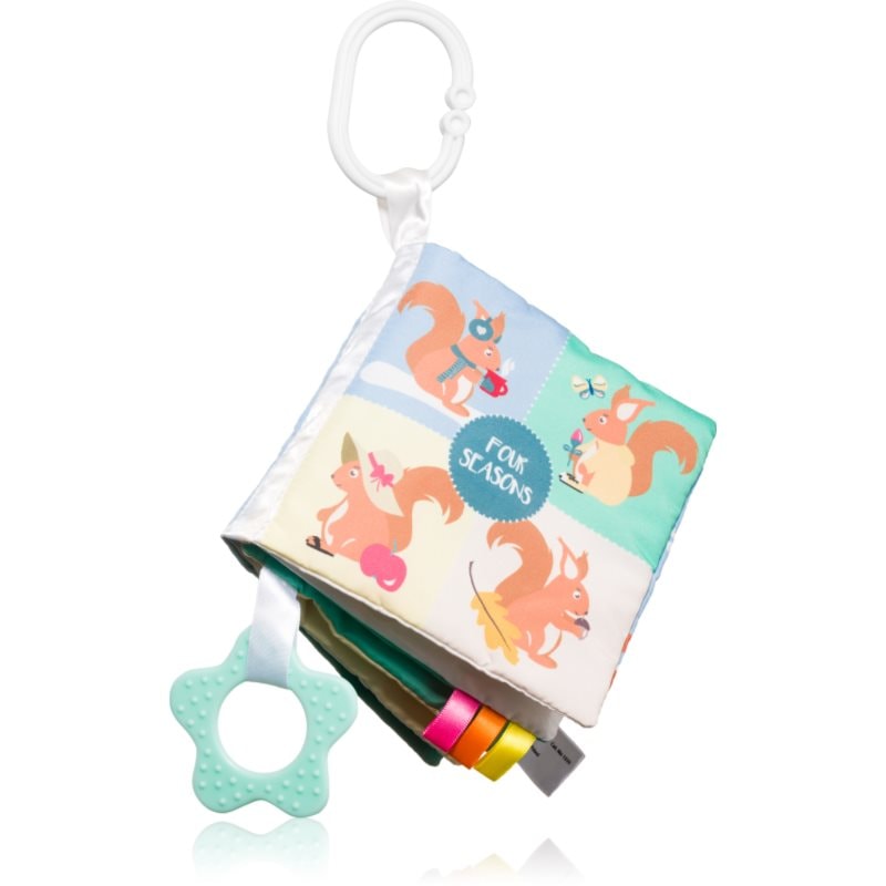 BabyOno Have Fun Sensory Book контрастна образователна книжка с гризалка Seasons - За деца - Сравни цени от 1 магазин с безплатна доставка
