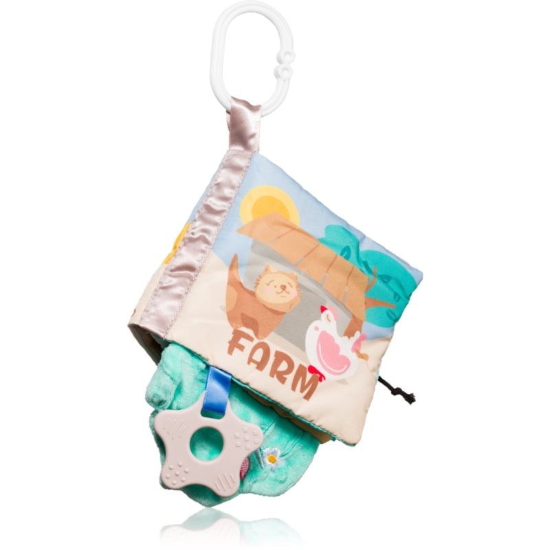 BabyOno Have Fun Sensory Book контрастна образователна книжка с гризалка Farm - За деца - Сравни цени от 1 магазин с безплатна доставка