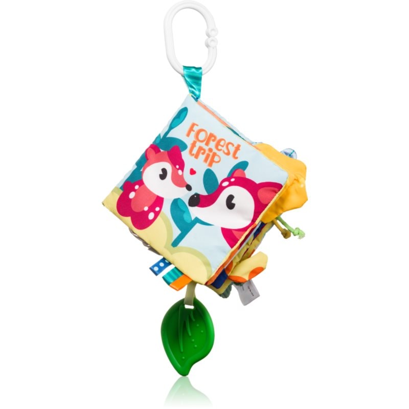 BabyOno Have Fun Sensory Book контрастна образователна книжка с гризалка Forest Trip - За деца - Сравни цени от 1 магазин с безплатна доставка
