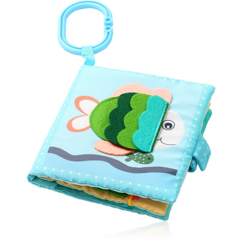 BabyOno Reversible Sensory Cloth Book 0m+ контрастна образователна книжка Sea world - За деца - Сравни цени от 1 магазин с безплатна доставка