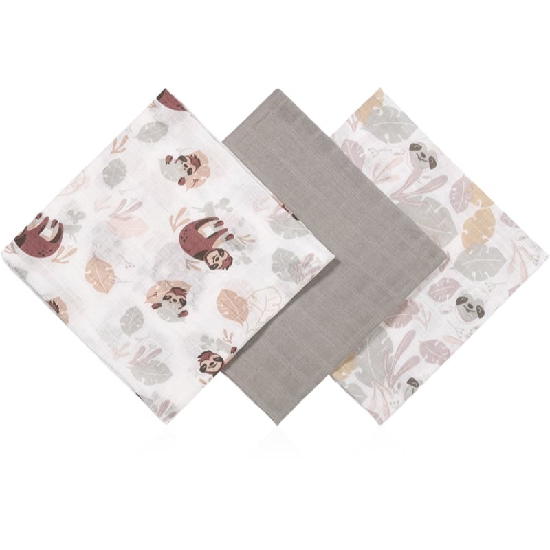 BabyOno Muslin Diapers Super Soft пелени от плат Grey 70x70 cm - За деца - Сравни цени от 1 магазин с безплатна доставка