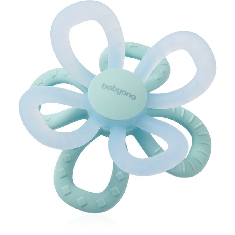 BabyOno Silicone Teether Flower гризалка Blue - За деца - Сравни цени от 1 магазин с безплатна доставка