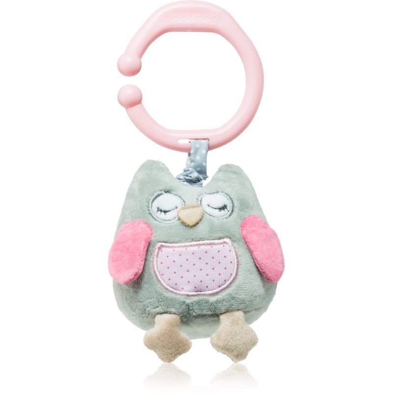 BabyOno Have Fun Musical Toy for Children контрастна играчка за окачане с мелодия Owl Sofia Pink - За деца - Сравни цени от 1 магазин с безплатна доставка
