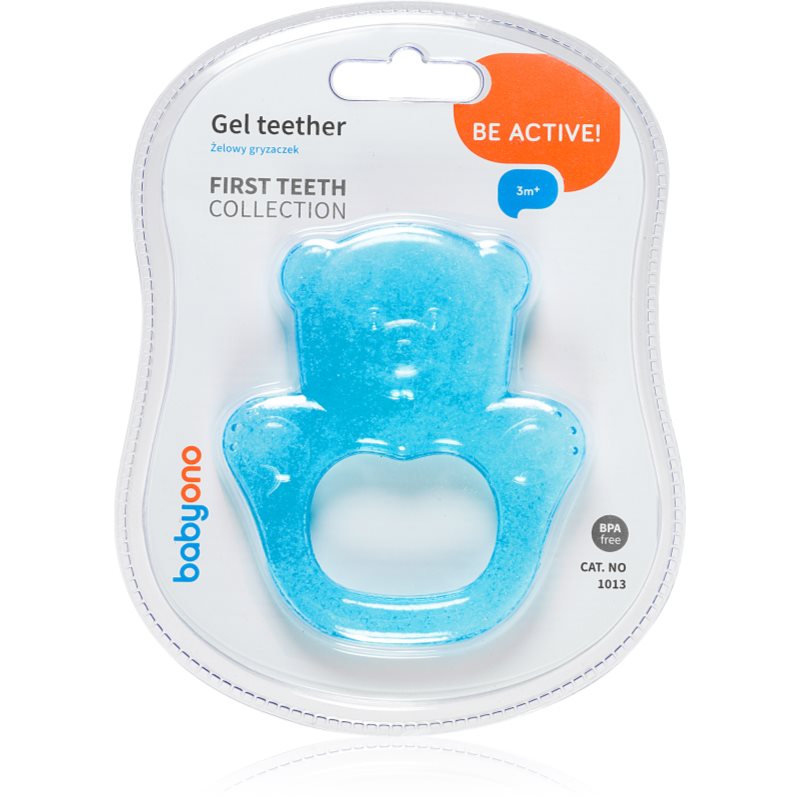 BabyOno Be Active Gel Teether гризалка Blue Bear - За деца - Сравни цени от 1 магазин с безплатна доставка