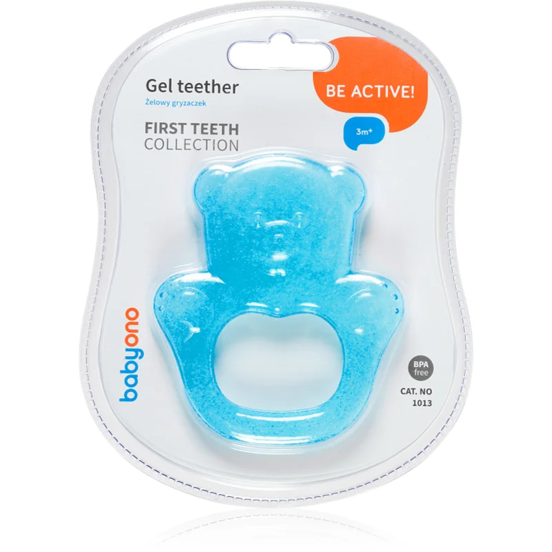 BabyOno Be Active Gel Teether гризалка Blue Bear - За деца - Сравни цени от 1 магазин с безплатна доставка