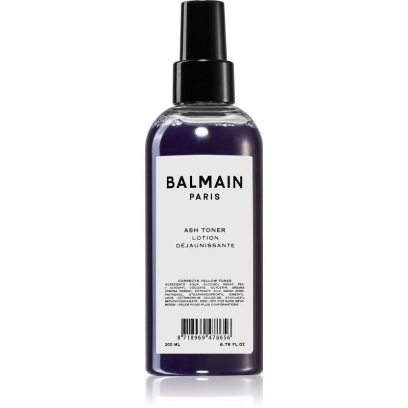 Balmain Hair Couture Ash Toner изсветляваща основа за руса коса