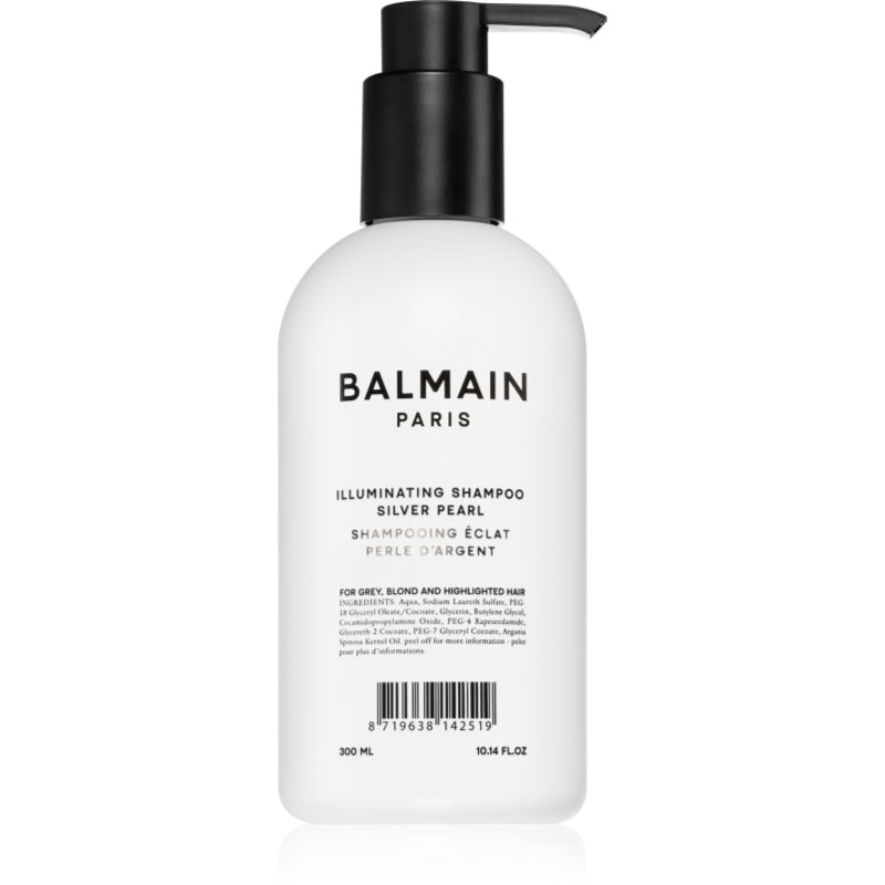 Balmain Hair Couture Balmain Hair Couture lluminating Shampoo Silver Pearl шампоан за руса коса - Унисекс парфюм 300мл - Сравни цени от 1 магазин с безплатна доставка