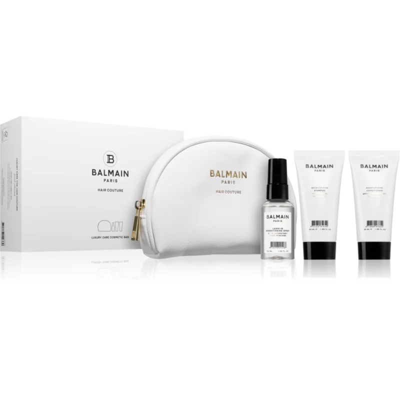 Balmain Hair Couture White Cosmetic Care Bag подаръчен комплект за жени