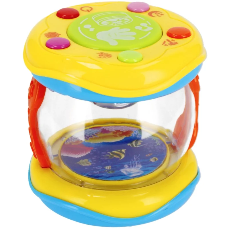 Bam-Bam Music Toy Silicone Bamboo Puzzle играчка за подреждане с мелодия 18m+ Funny Drum - За деца - Сравни цени от 1 магазин с безплатна доставка