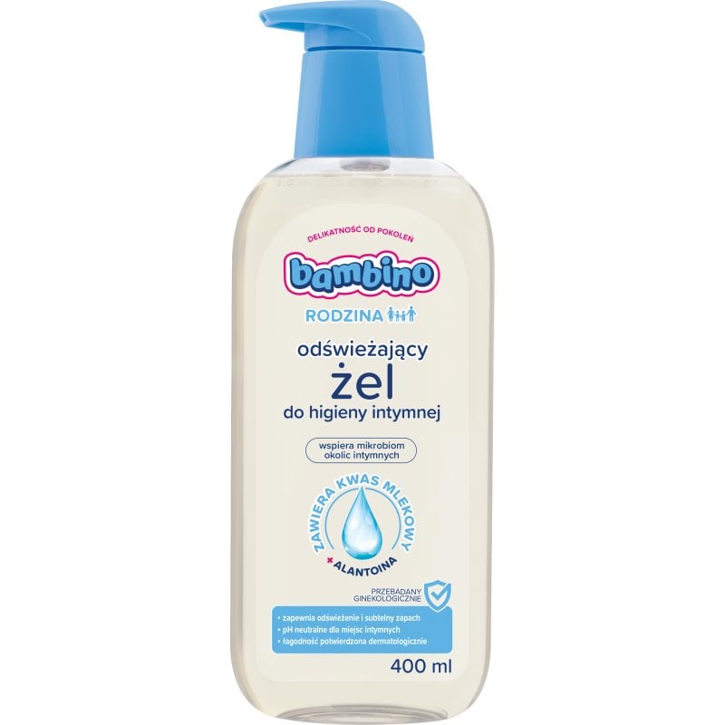 Bambino Family Refreshing Intimate Hygiene Gel освежаващ гел за интимна хигиена