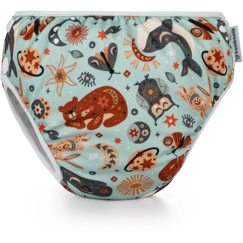 Bamboolik Swim Diapers Celestial Animals пелени бански, които се перат размер L 11-15 kg - За деца - Сравни цени от 1 магазин с безплатна доставка