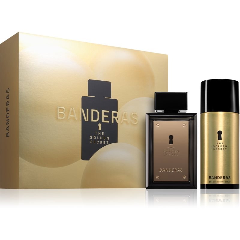 Banderas The Golden Secret подаръчен комплект за мъже - Комплект - Сравни цени от 1 магазин с безплатна доставка