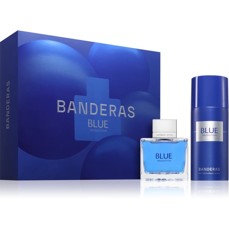 Banderas Banderas Blue Seduction подаръчен комплект за мъже - Мъжки парфюм - Сравни цени от 1 магазин с безплатна доставка