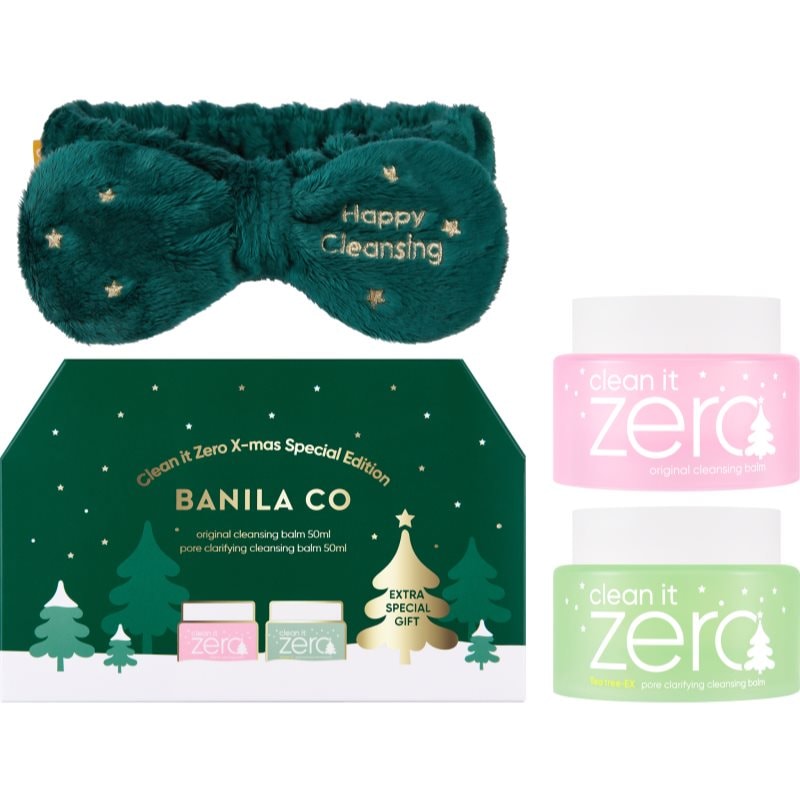 Banila Co. clean it zero X-Mas Special Edition Set коледен подаръчен комплект за перфектно почистена кожа - Комплект - Сравни цени от 1 магазин с безплатна доставка