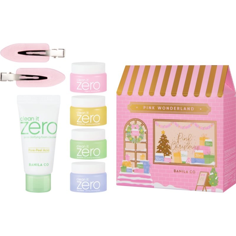 Banila Co. clean it zero Pink Wonderland Special Set коледен подаръчен комплект за перфектно почистена кожа - Комплект - Сравни цени от 1 магазин с безплатна доставка