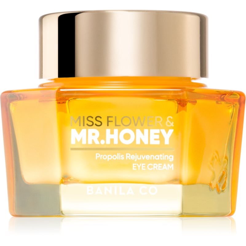 Banila Co. Miss Flower & Mr. Honey Propolis Rejuvenating подмладяващ крем за околоочната зона с успокояващ ефект