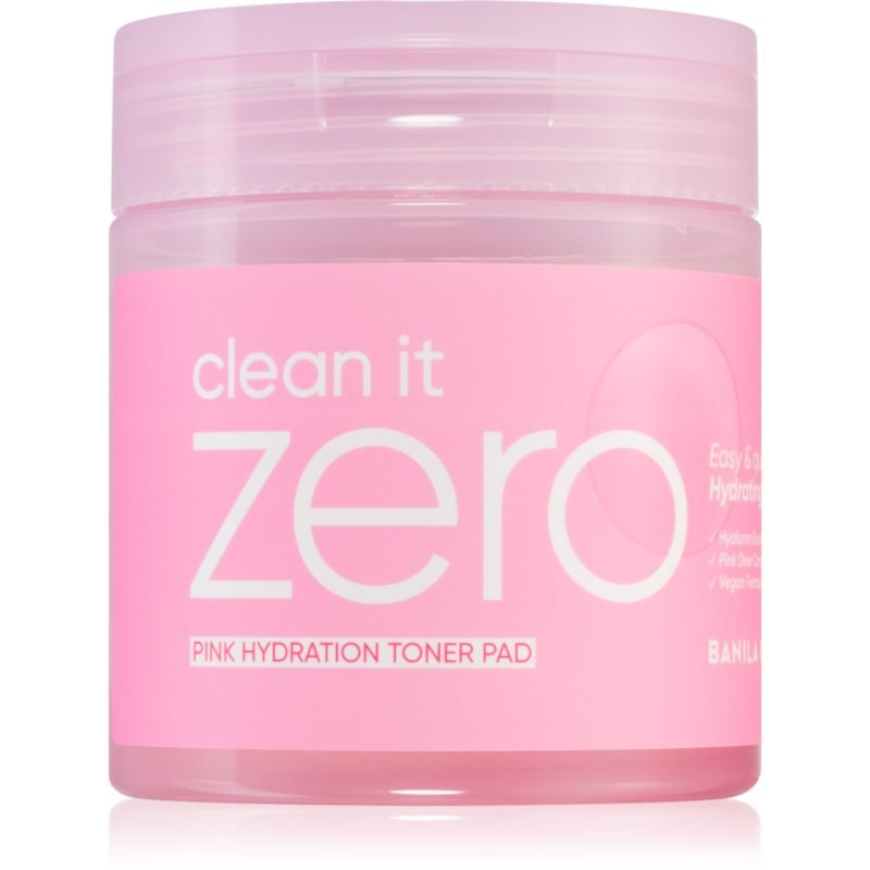 Banila Co. clean it zero Pink Hydration Toner Pad тонизиращи възглавнички с хидратиращ ефект - Грижа за лице - Сравни цени от 1 магазин с безплатна доставка