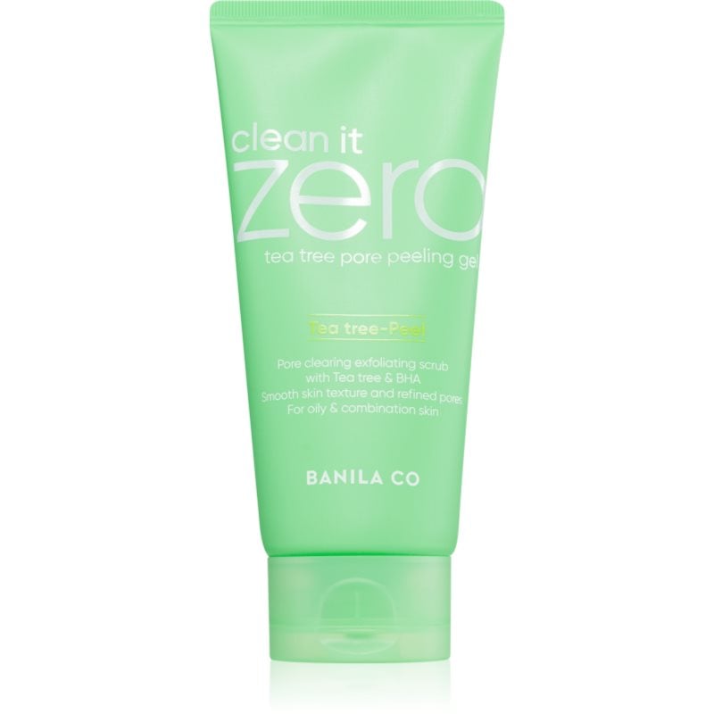 Banila Co. clean it zero Tea Tree Pore Peeling Gel изглаждащ пилинг-гел за разширени пори