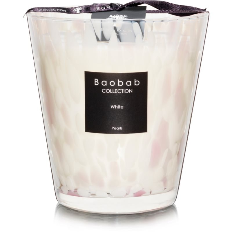 Baobab Collection Pearls White ароматна свещ 16 см - Аромат - Сравни цени от 1 магазин с безплатна доставка