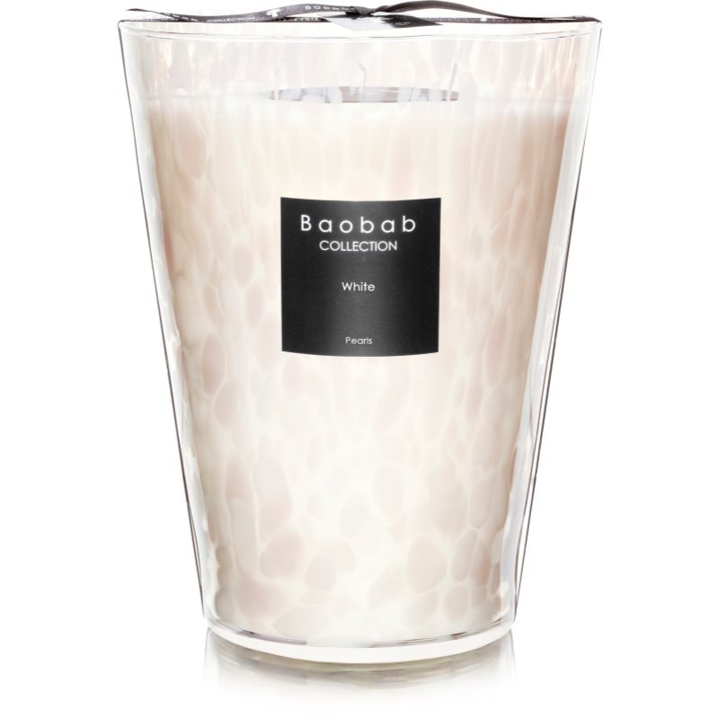 Baobab Collection Pearls White ароматна свещ 24 см - Аромат - Сравни цени от 1 магазин с безплатна доставка