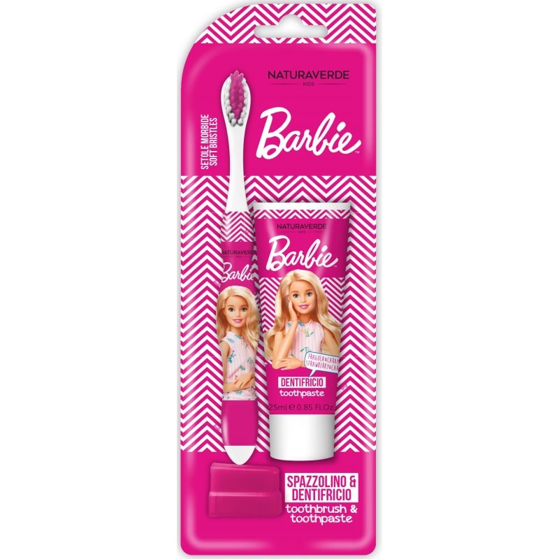 Barbie Oral Care Set Комплект за дентална грижа за деца - Комплект - Сравни цени от 1 магазин с безплатна доставка