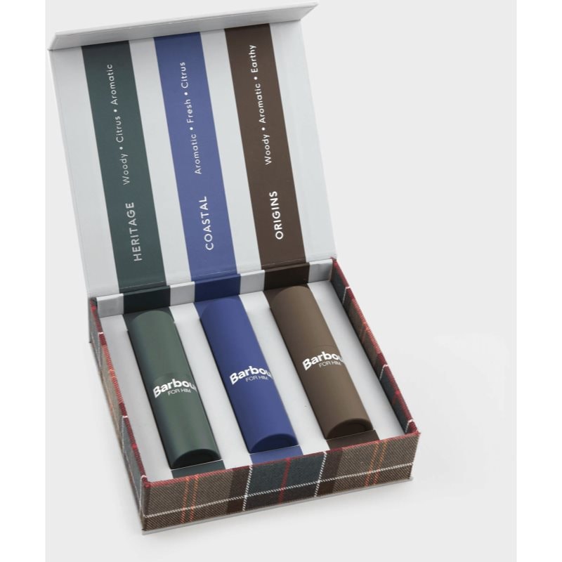 Barbour For Him Trio Set подаръчен комплект за мъже - Комплект - Сравни цени от 1 магазин с безплатна доставка