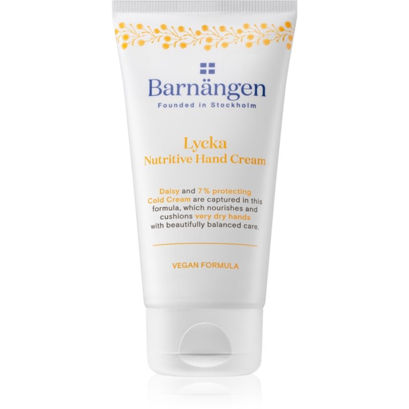 Barnängen Lycka подхранващ крем за ръце съдържа cold cream